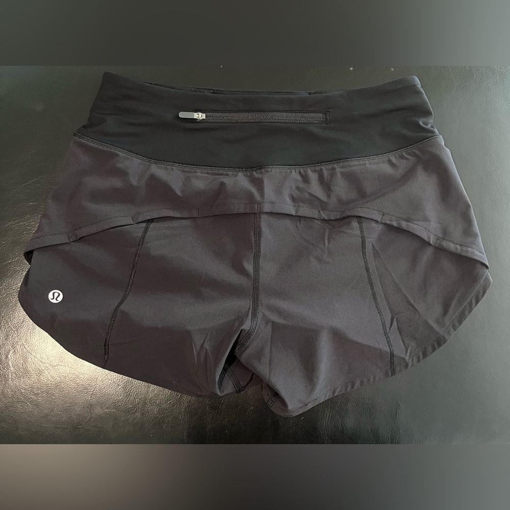 Lululemon Midrise Speed Up 4” Lined Shorts Size 4